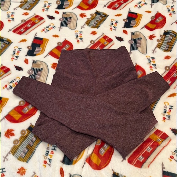 Nike burgundy leggings size XS - Picture 3 of 10